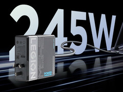 El cargador del portátil Legion C245 cuesta unos 50 dólares en China. En la imagen: el accesorio de carga. (Fuente de la imagen: Lenovo - editado)