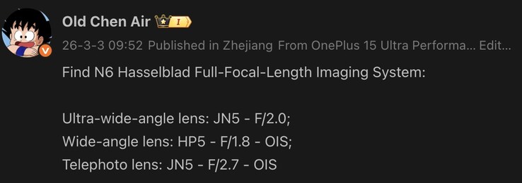 Una filtración revela detalles de la cámara del Oppo Find N6.