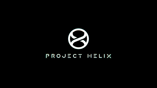 Logotipo de Project Helix. La plataforma Xbox de próxima generación incluirá una familia de dispositivos, no solo una consola.