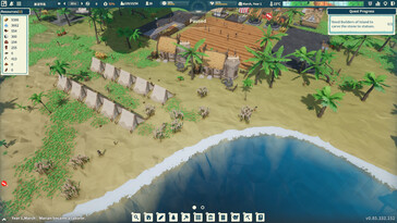 En la imagen: una captura de pantalla del juego «Settlement Survival».
