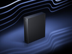 El BE7200 Pro cuesta unos 176 dólares en China. En la foto: una imagen promocional que muestra la parte frontal y lateral del router.
