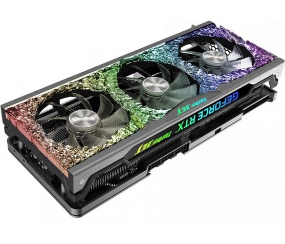 El EMTEK GeForce RTX 3090 24GB XENON TURBOJET OC tiene un TDP de 410 W. (Fuente de la imagen: EMTEK vía Videocardz)