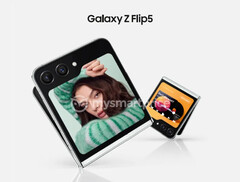 El Galaxy Z Flip5 tendrá una pantalla de cubierta más útil que los modelos anteriores. (Fuente de la imagen: MySmartPrice)
