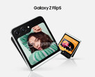 El Galaxy Z Flip5 tendrá una pantalla de cubierta más útil que los modelos anteriores. (Fuente de la imagen: MySmartPrice)