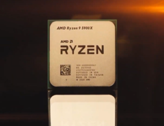 El AMD Ryzen 9 5900X es ahora oficial y promete un rendimiento de juego 26% más rápido comparado con el Ryzen 9 3900XT. (Fuente de la imagen: AMD livestream)