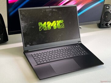 Portátil XMG Focus 17 con RTX 5070 Ti (fuente de la imagen: Notebookcheck)