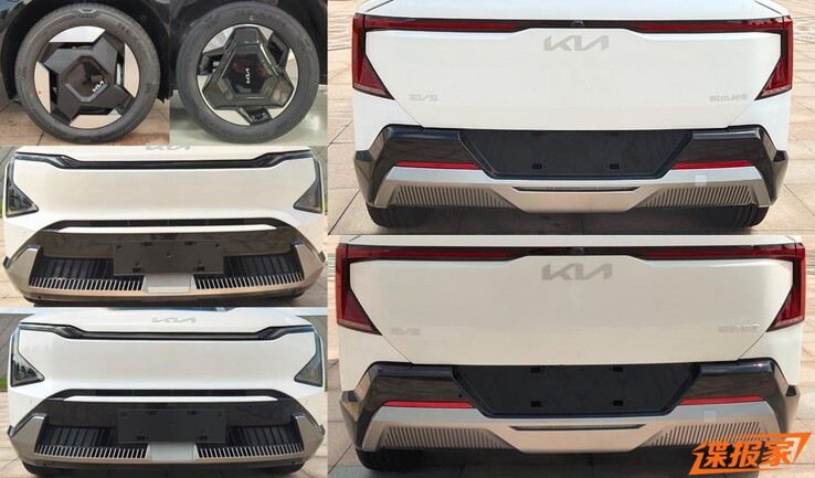 Imágenes filtradas de la versión de producción del Kia EV5. (Fuente de la imagen: Autohome)