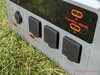 Tres tomas de corriente de 230 V...