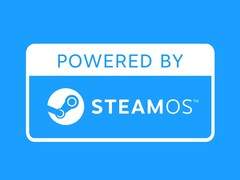 Los dispositivos que ejecutan SteamOS fuera de la caja tendrán el logotipo Powered by SteamOS. (Fuente de la imagen: Valve