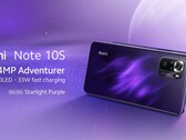 El Redmi Note 10S en su nuevo acabado Starlight Purple. (Fuente de la imagen: Xiaomi)