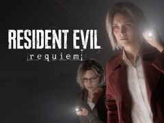 Banner de Resident Evil Requiem con Grace y Alyssa Ashcroft