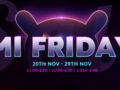 Las ofertas de Xiaomi para Mi Viernes se extenderán hasta el 29 de noviembre. (Fuente de la imagen: Xiaomi)