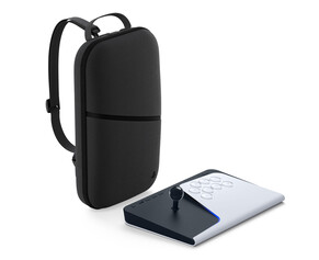 Se incluye una elegante funda de transporte que protege la palanca del joystick (Fuente de la imagen: Sony)