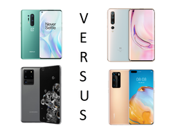 Review: Samsung Galaxy S20 Ultra vs Huawei P40 Pro vs OnePlus 8 Pro vs Xiaomi Mi 10 Pro. Unidades de revisión proporcionadas por Samsung Alemania, Huawei Alemania y Trading Shenzhen.