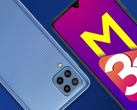 El Galaxy M32 tiene una pantalla de 90 Hz y sAMOLED. (Fuente de la imagen: Samsung)