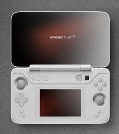 AYANEO parece haber creado una segunda versión del FLIP, dividiendo el dispositivo en variantes de teclado y de doble pantalla. (Fuente de la imagen: AYANEO)