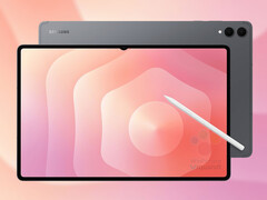 La Galaxy Tab S11 Ultra en uno de sus presuntos colores de lanzamiento. (Fuente de la imagen: vía WinFuture - editado)