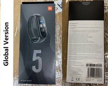 Xiaomi Mi Smart Band 5 caja. (Fuente de la imagen: GeekDoing - Ahatic)