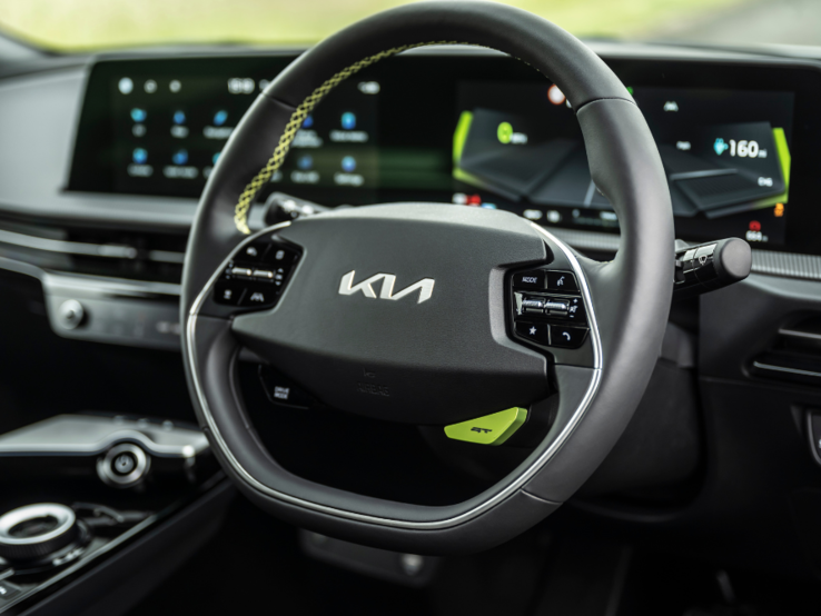 El Kia EV6 GT. (Fuente de la imagen: Kia)
