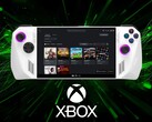 Asus ROG Ally con experiencia Xbox a pantalla completa (Fuente de la imagen: Asus, Microsoft Xbox Gaming con ediciones)