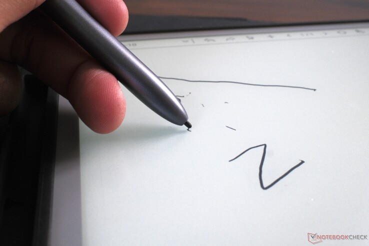 El lápiz Ink Pencil IP151 en la tableta Huion Ink...