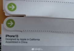 se espera queApple anuncie la serie iPhone 13 el mes que viene. (Fuente de la imagen: Weibo)