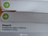 se espera queApple anuncie la serie iPhone 13 el mes que viene. (Fuente de la imagen: Weibo)