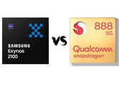 El Exynos 2100 es de media ligeramente más rápido que el Snapdragon 888. (Fuente de la imagen: GizmoChina)