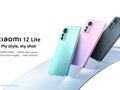 El Xiaomi 12 Lite 5G vendrá en al menos tres colores. (Fuente de la imagen: Xiaomi)