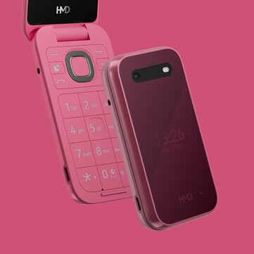 El HMD 2660 Flip tiene botones grandes que facilitan su manejo. (Fuente de la imagen: HMD)