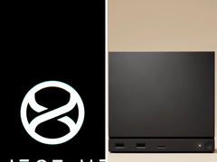 El logotipo del Proyecto Helix junto a una imagen de la Steam Machine