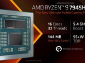 El primer chip de AMD para portátiles con caché 3D V ha sido evaluado en línea (imagen de AMD)