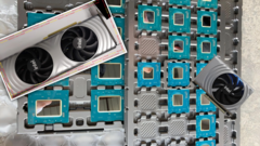 La GPU Intel Arc Alchemist es capaz de enfrentarse a los productos estrella de Nvidia (imagen vía Moore&#039;s Law is Dead en YouTube)