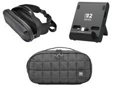 Fundas de transporte Hori Switch 2 y base PlayStand portátil. (Fuente de la imagen: Amazon, editado)