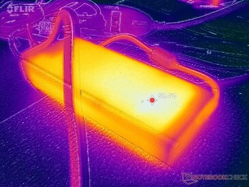 El adaptador de CA supera los 53 C al jugar
