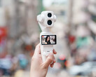 La DJI Osmo Pocket 4P en su acabado Pearl White.