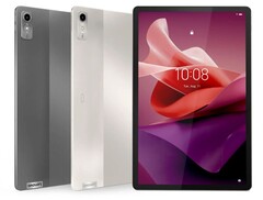 El Lenovo Tab P12 está disponible en acabados Avena y Gris Tormenta. (Fuente de la imagen: Lenovo)