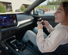 Jugando a PAC-MAN con un coche VW. (Fuente de la imagen: Volkswagen)