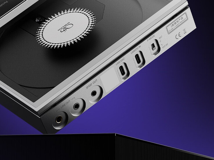 El reproductor de CD portátil Shanling EC Zero AKM admite auriculares con cable de 3,5 mm de salida única y 4,4 mm balanceados, conexiones SPDIF ópticas y auriculares inalámbricos Bluetooth 5.3. (Fuente de la imagen: Shanling)