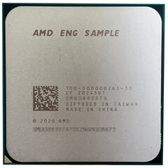 Muestra de ingeniería AMD Ryzen 7 5700G. (Fuente de la imagen: QQ vía Videocardz)