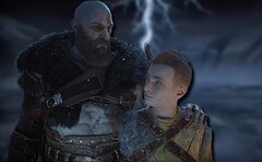 El equipo de God of War ha pedido a los fans que den la espalda a las redes sociales con spoilers del Ragnarök. (Fuente de la imagen: Sony - editado)