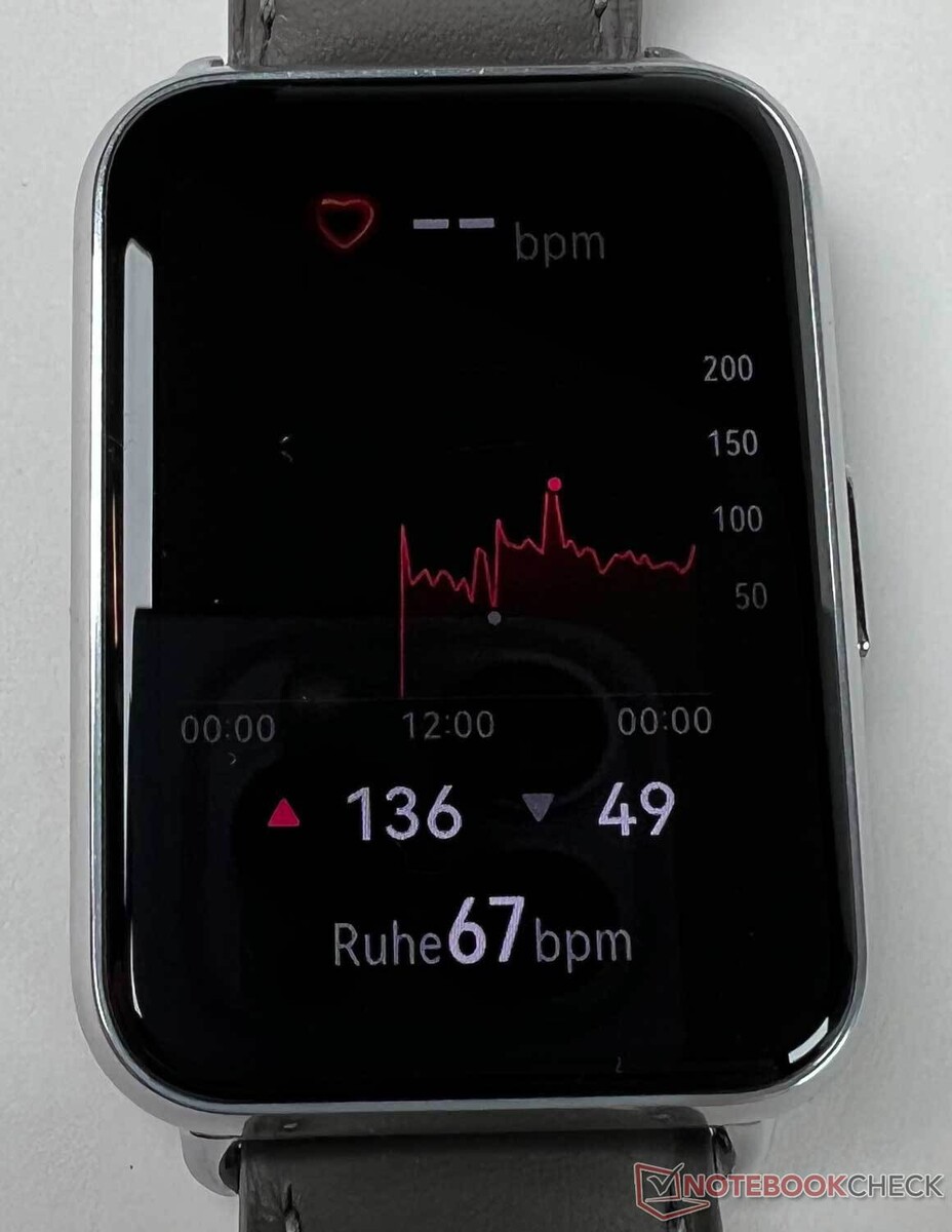 Probamos el Huawei Watch D: electrocardiogramas y medición de
