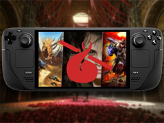 Cubierta de Steam con la portada del paquete y el logotipo de Humble Bundle