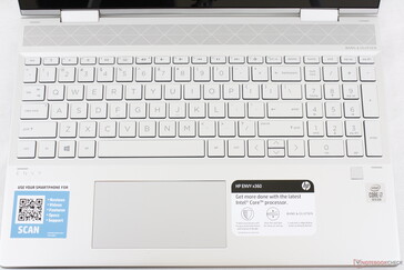 El teclado y el clickpad no han cambiado desde el modelo 2018