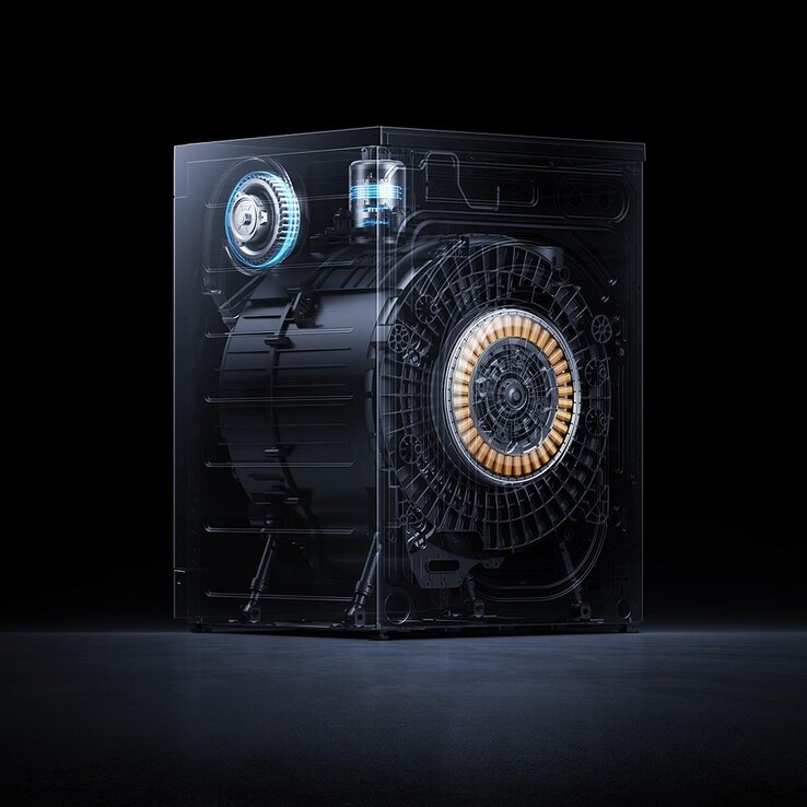 Xiaomi calcula que consume un 73 % menos de energía al secar que los modelos de condensación y seca un 49 % más rápido gracias a su diseño de doble ventilador.