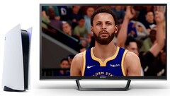 El NBA 2K21 puede ser jugado a 4K/60 FPS en la PS5. (Fuente de la imagen: Sony/2K - editado)