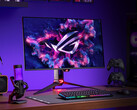 El ROG Swift OLED PG32UCDMR se parece muchísimo al PG32UCDM, este último en la imagen. (Fuente de la imagen: Asus)