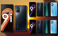 El Realme 9i, el Realme 9 Pro y el Realme 9 Pro+ entran en un mercado ya saturado y competitivo. (Fuente de la imagen: Realme - editado)