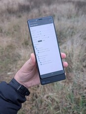 Prototipo de smartphone Sony Xperia 5G. (Fuente de la imagen: OLX)