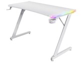 Escritorio para juegos Trust Luminus RGB en blanco (Fuente: Trust)